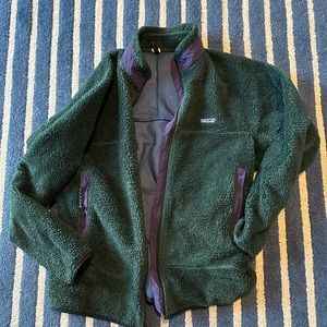 Patagonia Vintage Retro-X cardigan green men’s XL